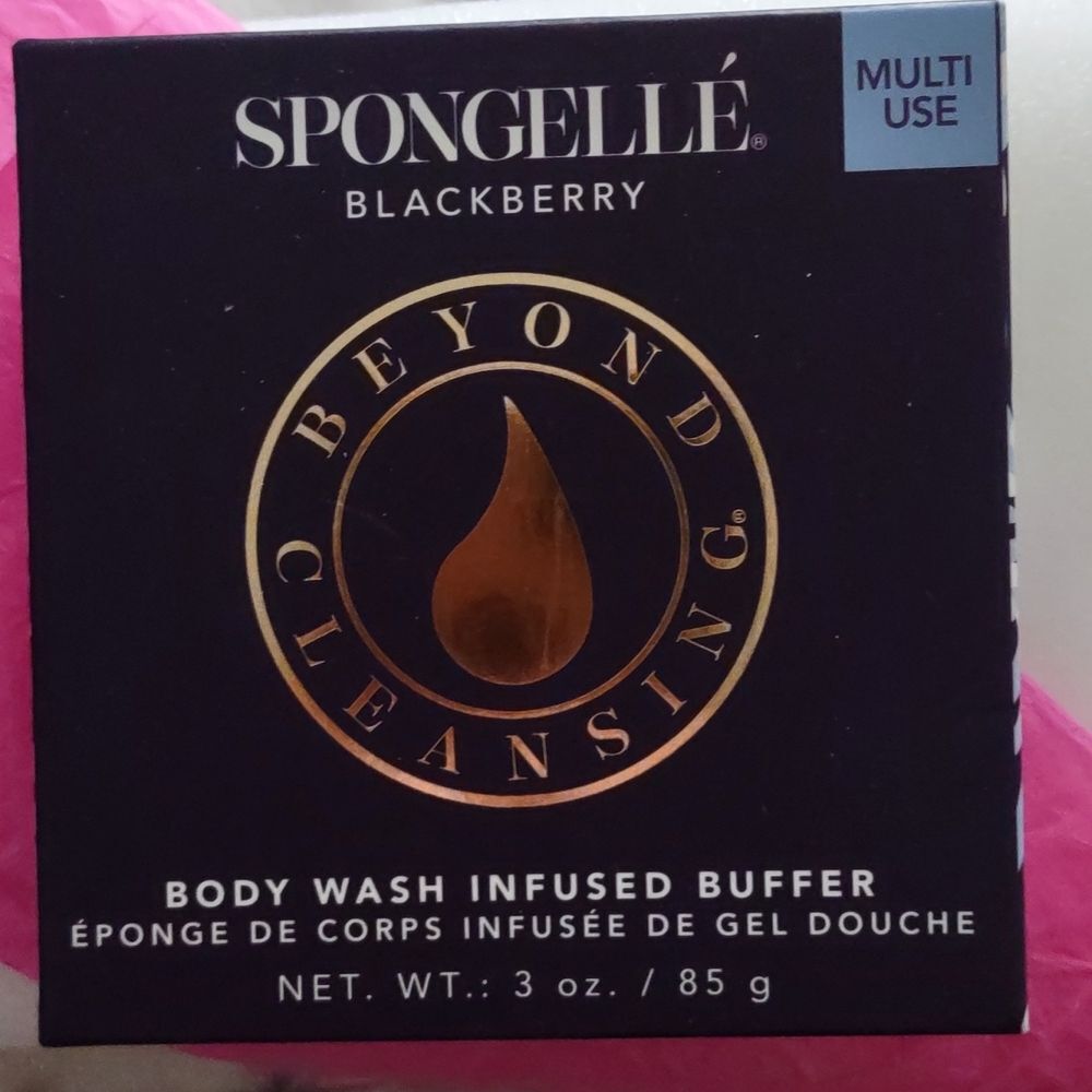 NEW Spongelle'® Multi-Use Boxed Flower Blackberry